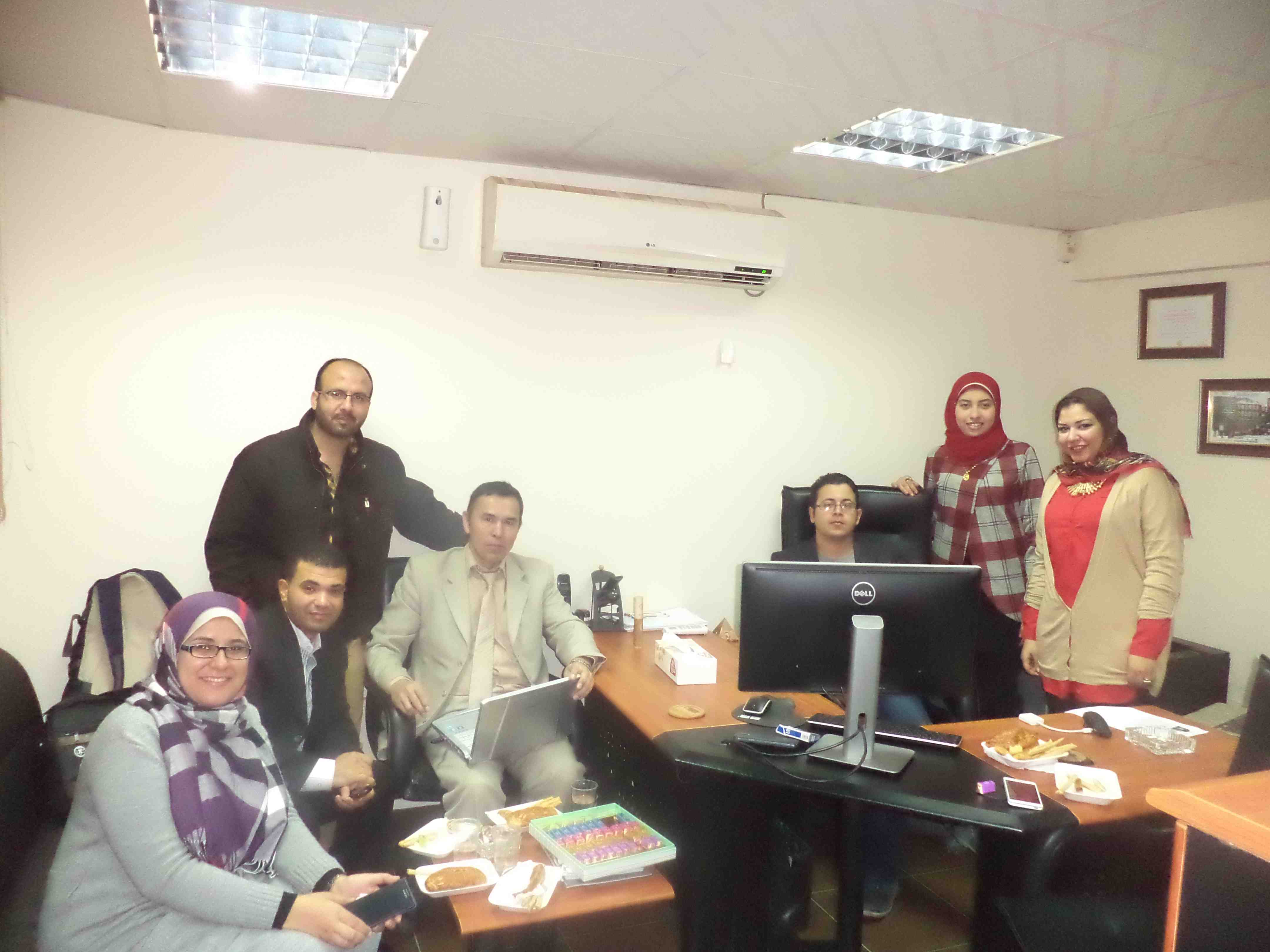 Group photo with Prof. K. T. Kholmurodov